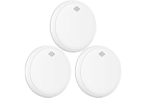 Aroha Safety Pro Kombination Rauchmelder und Kohlenmonoxid Melder Sleep Line - 10 Jahre Batterie - Kombinationsmelder, CO Melder & Feuermelder - 3 Set