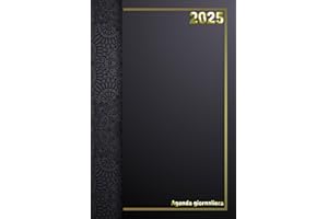 Agenda giornaliera 2025: un giorno per pagina - 12 mesi da gennaio a dicembre