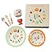 7 Piece Children's Melamine Gift Set - LUNCH BUNCH