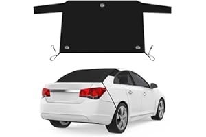 Aoreun Copertura per lunotto posteriore, per auto, con magnete, per parabrezza dell'auto, protezione invernale, contro neve, gelo, polvere, raggi UV (140 x 80 cm)