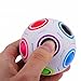 Kolylong 2017 Pop Rainbow Magic Ball Plastic Cube Twist Puzzle Toys For Children's Educational Toy Teenagers Adult Stress Reliever tools
