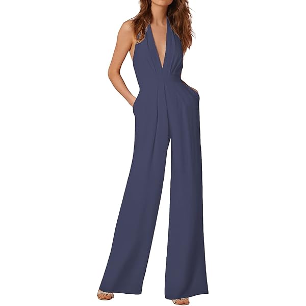 Monos De Verano Enterizo Sin Mangas Para Mujer, Cuello En V