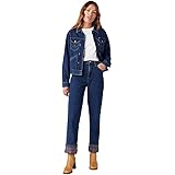 Wrangler Mom Straight Jeans Donna