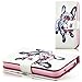Produktbild Saxonia Tasche Samsung Galaxy S4 Mini Hülle Flip Case Schutzhülle Handytasche mit Kartenfach Motiv Bulldogge (Hund)