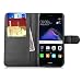 Produktbild Huawei P9 Lite 2017 Hülle, IVSO Hohe Qualität Advanced Shock Absorption Technology Case Folio Tasche Cover für Huawei P9 Lite 2017 Smartphone (Für Huawei P9 Lite 2017, Schwarz)