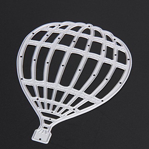 Amazingdeal365 Balon Metall Form Schablonen Schneiden DIY Dekor Sammelalbum Karten Buchzeichen Lesezeichen als Geschenk für Freunde Geburtstag Kinder,Kindergarten Hobby Schule Handarbeit Unterricht usw. Ein tolles Geschenk! - 5