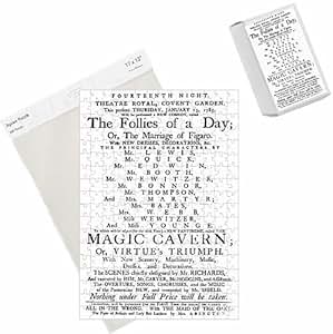 stationery covent garden Puzzle Royal, Theatre Jigsaw Photo Covent Amazon Handbill: Garden of