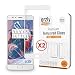Produktbild OnePlus 3T / OnePlus 3 Displayschutzfolie / Panzerglas, [2 Stück / Doppelpack] Orzly 2.5D Pro-Fit [V2] Panzerglas / Tempered Glasfolie / Displayschutzfolie für das Original Oneplus 3 & Neue OnePlus 3T (2016 Modellen und Dual Sim Versionen) - [2.VERSION] - Transparente Glasfolie mit Weißem Rahmen