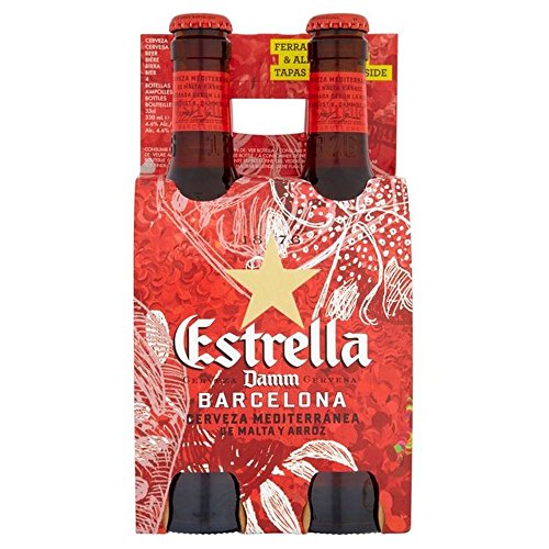 Preisvergleich Produktbild Estrella Damm 4 x 330ml - (Packung mit 6)