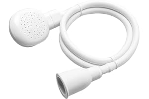 Rumyve Single Tap Shower Spray Hose,Shower Head Spray Hose Bathroom Attachment,Portable Handheld Bath Sink Sprayer for Pet Bathing Washing Grooming Massage