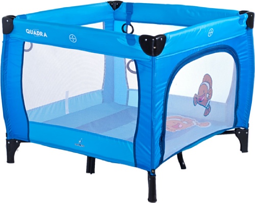 Caretero TERO-3990 Playpen with Mattress (Lightweight, Mobile)