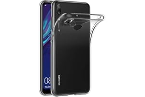 COPHONE® Funda para Huawei Y7 2019 Funda Silicona Transparente de Silicona Antideslizante. Transparente Carcasa Huawei Y7 2019 Fino y Discreto. Alta protecció