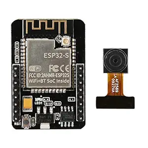 ESP32-CAM Camera Module Development Board with Camera Module, ESP32 5V WiFi Bluetooth Development Board + OV2640 Camera Module