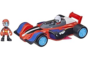 PJ Masks, Animal Power, Flash Cruiser, Giocattolo per Bambini in età prescolare, Macchina Convertibile con luci e Suoni, Veicolo Giocattolo per Bambini e Bambine dai 3 Anni in su