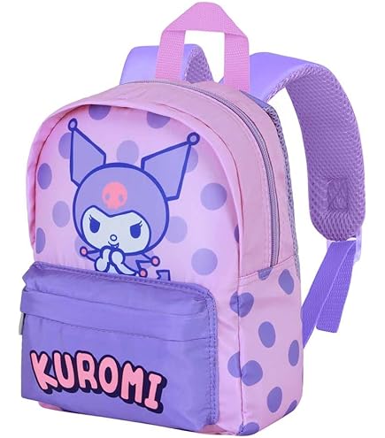 Zaino Kawaii Kuromi Sanrio - Borsa A Tracolla In Pelle PU Per Ragazze