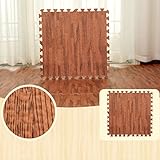 Fácil de mantener y limpiar ---- Estas alfombras puzzles son resistentes al agua y fáciles de limpiar. Simplemente limpie con un paño húmedo, agua y jabón. Protege su suelo contra hendiduras, golpes, arañazos y suciedad