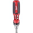 Milwaukee Universal Ratchet Screwdriver 8 in 1 Color E 0 W 0 V Multicoloured One Size, 4932471868