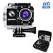Produktbild APEMAN Sports Action Camera 12MP Full HD 1080p Action Cam Wasserdichte Action Kamera Helmkamera mit Transporttasche und Zubehör Kit