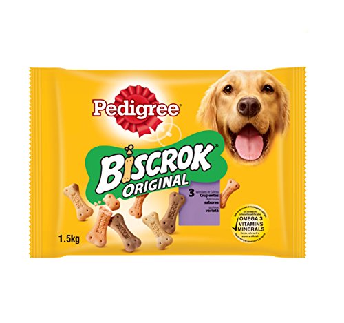 PEDIGREE Galletas Biscrock para Perros para Mimar - 1500 gr