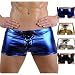 Produktbild Sansee Mens Sexy Imitation Leder Unterhose, Herren Bikini Slips Bademode BeachWear Trunk Unterhose (L(M), Blau)