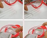 Evita frotar en el talón Tiras de transparente de silicona fina fija de cuidado del calzado zapatos tacones Grips inserciones de plantillas almohadillas protectores de talón trasero maletero