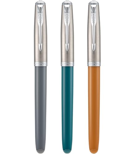 Jinhao 95 Füllfederhalter Personalisiert – Mit Namensgravur, Schwarzer Iridium-Feder & Stifttasche