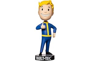 Whrcy Creativity Fall_out Bobblehead Hands On Hips, Fall_out Hands On Hips Vault Boy, Fall_out Pip Boy Collectables For Kids & Adults,Vault Bobblehead Headknocker Figure Toys Boy