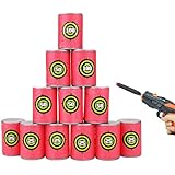 12pcs EVA Soft Foam Bullet Target for Nerf N-strike Elite Series Blasters Kids Toy