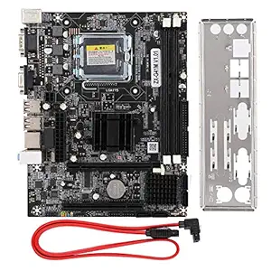 LGA775 Motherboard,DDR3 1066/1333MHz Computer Desktop Mainboard Integrated Chip Graphics/Sound Card/Network Card Suitable for G41