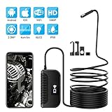 [Umfassende Kompatibilität] Diese Kamera ist für iOS 8.0, iPhone X 8 7 6, iPad und Android 4.3-Systemtelefone geeignet.