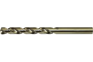 FORMAT PTG 333850690 - Punta elicoidale DIN 338 tipo N, punta a destra, HSS-Co, 6,90 mm, colore: Argento