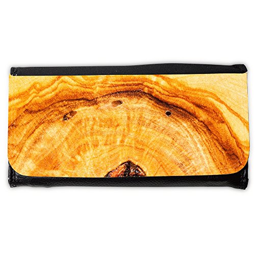 Preisvergleich Produktbild Portemonnaie Geldbörse Brieftasche / / M00154269 Olive Holz Holzmaserung Schneidebrett / / Large Size Wallet