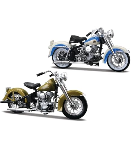 Maquette Moto Harley Davidson Heritage Classic 2023 – Échelle 1:18 – Alliage Et Plastique – 13 X 7,7 Cm