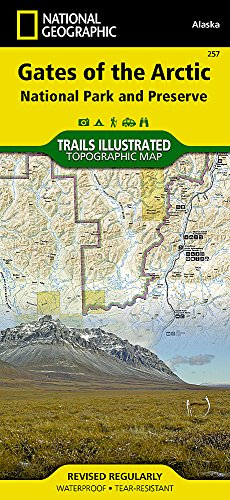 Gates of the Arctic National Park and Preserve (Trails Illustrated Maps) [Idioma Inglés]