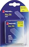 Rexel Heftklammern Nr. 56 in Blisterpackung 2000 Stück