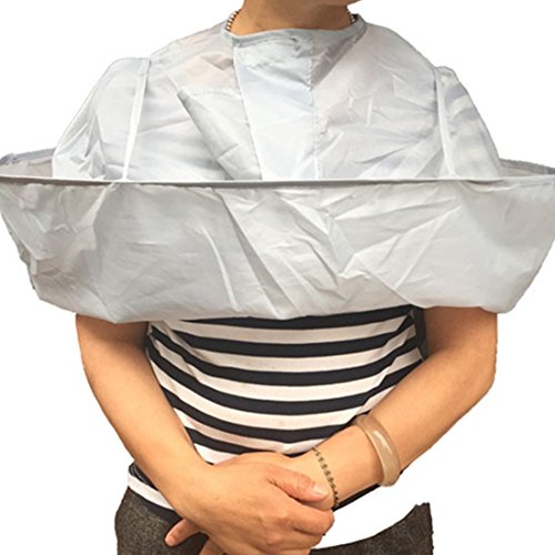 Capa chal plegable de salón de peluquería para cortar el pelo