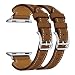 Produktbild Für Apple Watch Band Series 1 Serie 2, Double Buckle Manschette Leder Uhrenarmband Ersatz für Apple Watch Serie 2 & # xff08; 2016 & # xff09; und Serie 1 & # xff08; 2015 & # xff09;