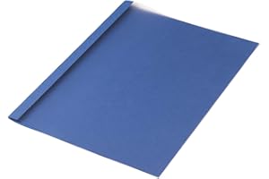 COXZD 50 LMG Thermo - Bindemappen Leinenstruktur / blau / 1,5 mm / 5-15 Blatt / DIN A4