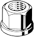 Produktbild Zoro Selection Sechskantmuttern M8 Stahl |10| DIN 6331 mit Bund 50 Stk (Z00139715)