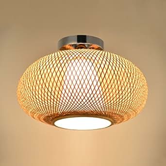 Mode Deckenbeleuchtung- Bambus-Strick-Rattan-Künstliche Strick
