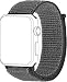 Produktbild topp - Nylon-Loop Armband für Apple Watch 42/44 mm, Dunkelgrau