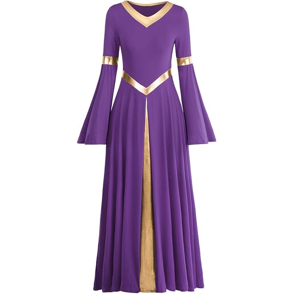 OwlFay Femmes Robes de Danse Liturgique Lyrique Robe Manches Longues Costume de Justaucorps Gymnastique Ballet Classique Combinaison Bodysuit Vêtements Blanc XS
