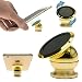 Produktbild mobilefox® Universal Magnet Handy Halter Armaturenbrett Halterung Kugelkopf - 360° Gold