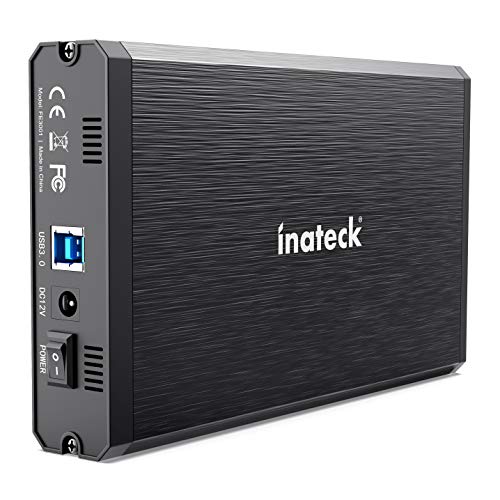 Inateck Boîtier externe disque dur 3,5 Pouces USB 3.0 Disque Dur Externe/SSD Boîtier en Aluminium Inateck Boîtier externe disque dur 3,5 Pouces USB 3.0 Disque Dur Externe/SSD Boîtier en Aluminium