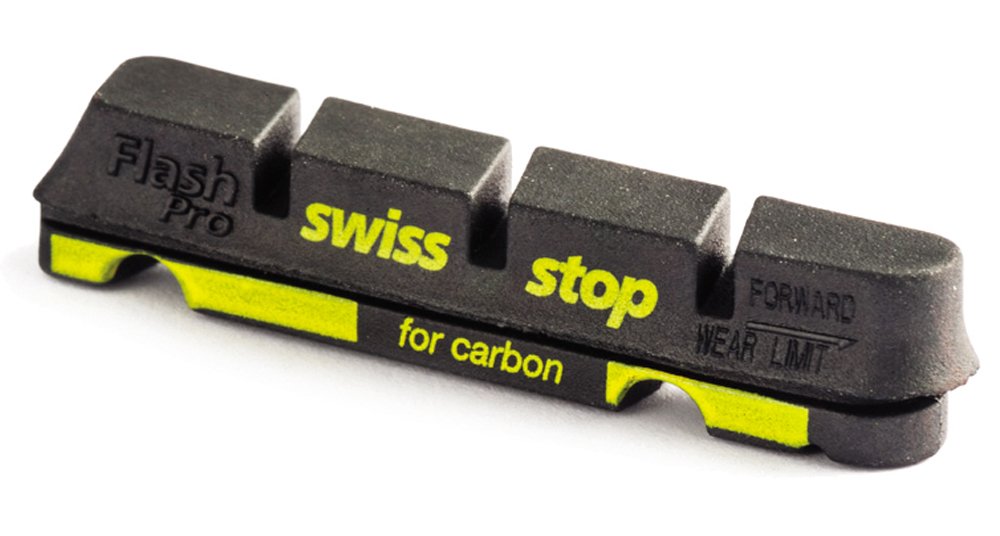 swissstop flash pro black alloy rim brake pads