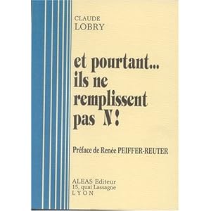 ET POURTANT, ILS NE REMPLISSENT PAS N. Livre en Ligne ET POURTANT, ILS NE REMPLISSENT PAS N. Livre en Ligne - Telecharger Ebook