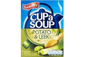 Batchelors Cup a Soup Creamy Leek & Potato (4 per Pack - 107g) - Pack of 6