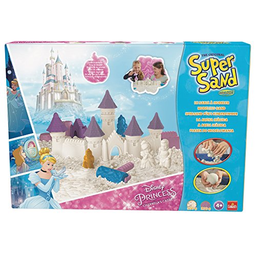 Goliath- Super Sand Castillo de Cenicienta, Color Morado/Rosa/Azul/Blanco (83295)