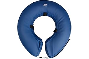 KARLIE Flamingo Collerette Gonflable pour Chien Taille L