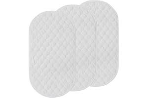 LICHENGTAI 3 Stück Wasserdichte Wickelunterlage Tragbar Mat für Stubenwagen Matratze für Kinderwagen-Matratze Babybett, Weiche und Wasserdichte Wickelauflage für Kleinkinder Wickeltischauflage